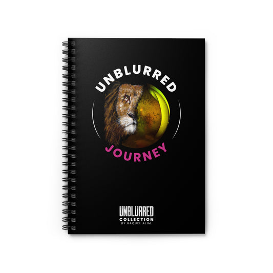 Unblurred Journey: Spiral Journal/Notebook
