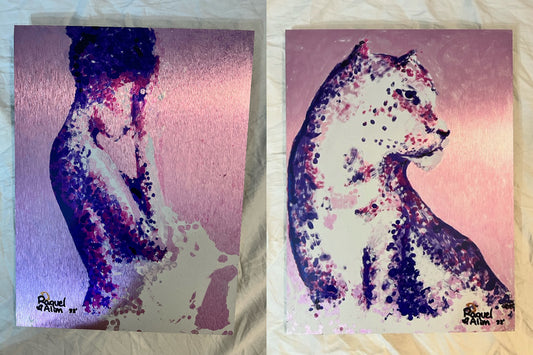 Bundled Set - Strength and Courage(Pink Lady) & Rosey Spots (Leopard)