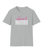 Unblurred Warrior w/ pink- Unisex Softstyle T-Shirt