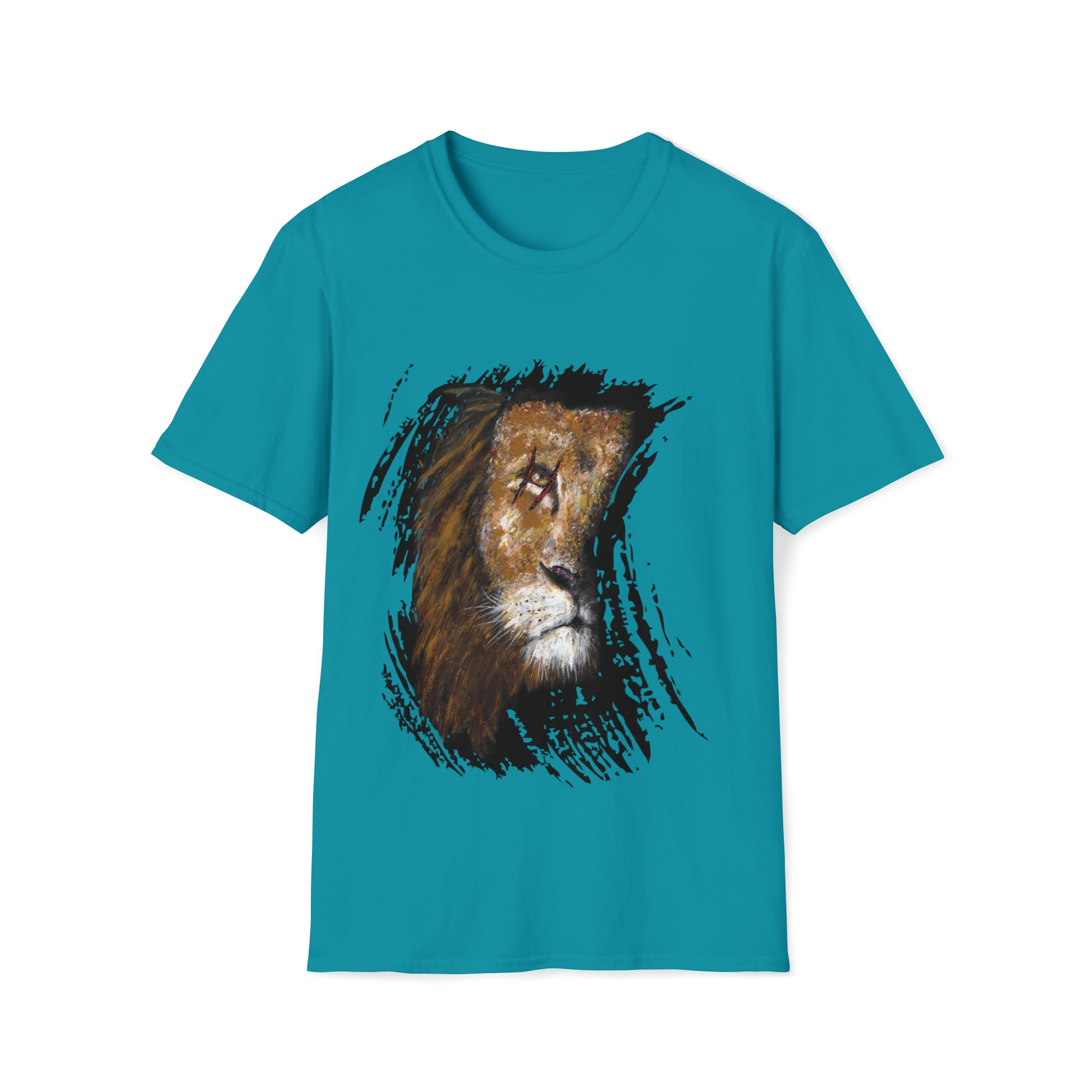 Lion  Art Unisex Softstyle T-Shirt