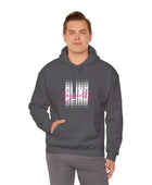 Legally Blind (Blurry) w/ pink- Unisex Heavy Blend™ Hooded Sweatshirt