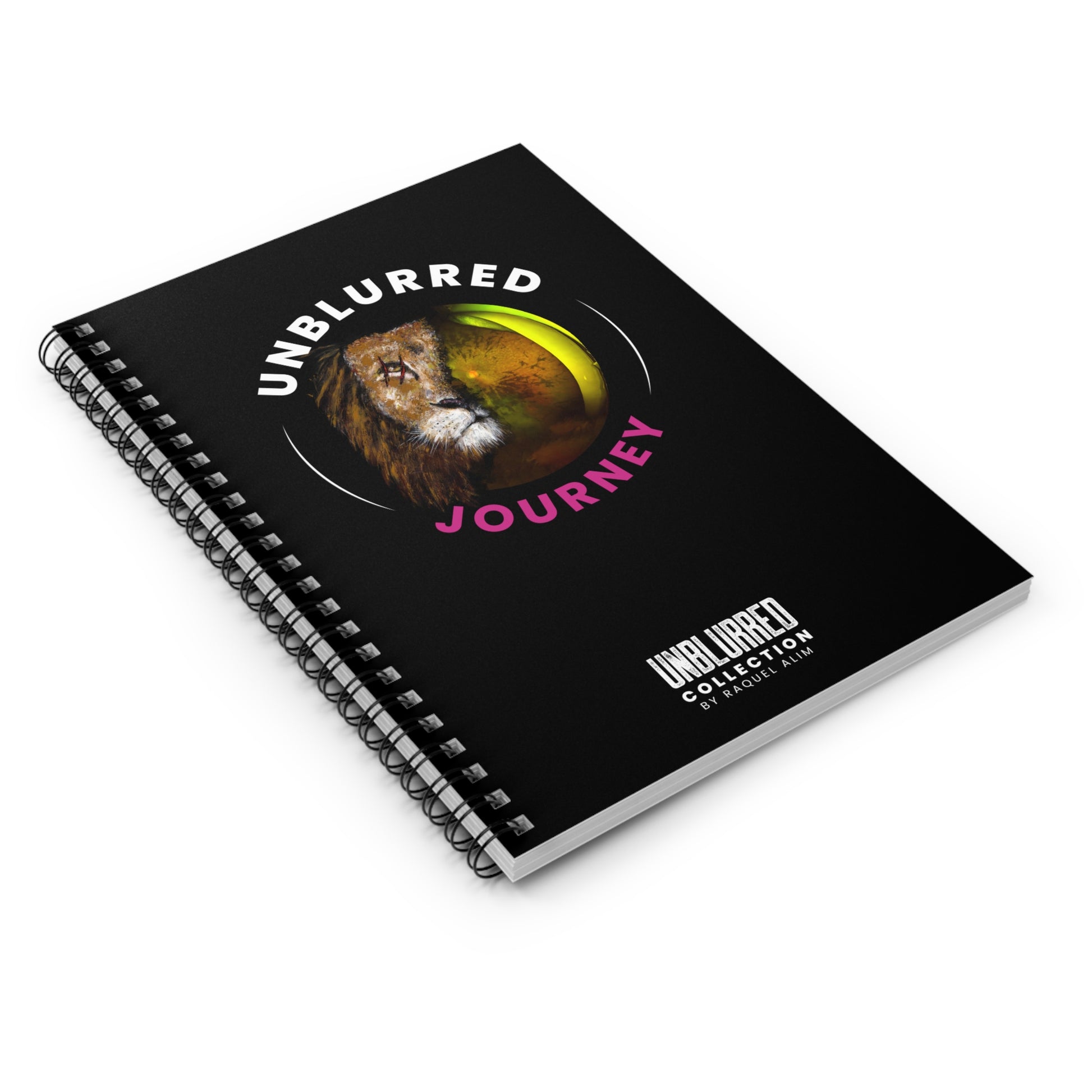 Unblurred Journey: Spiral Journal/Notebook