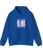 Legally Blind (Blurry) w/ pink- Unisex Heavy Blend™ Hooded Sweatshirt