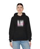 Legally Blind (Blurry) w/ pink- Unisex Heavy Blend™ Hooded Sweatshirt