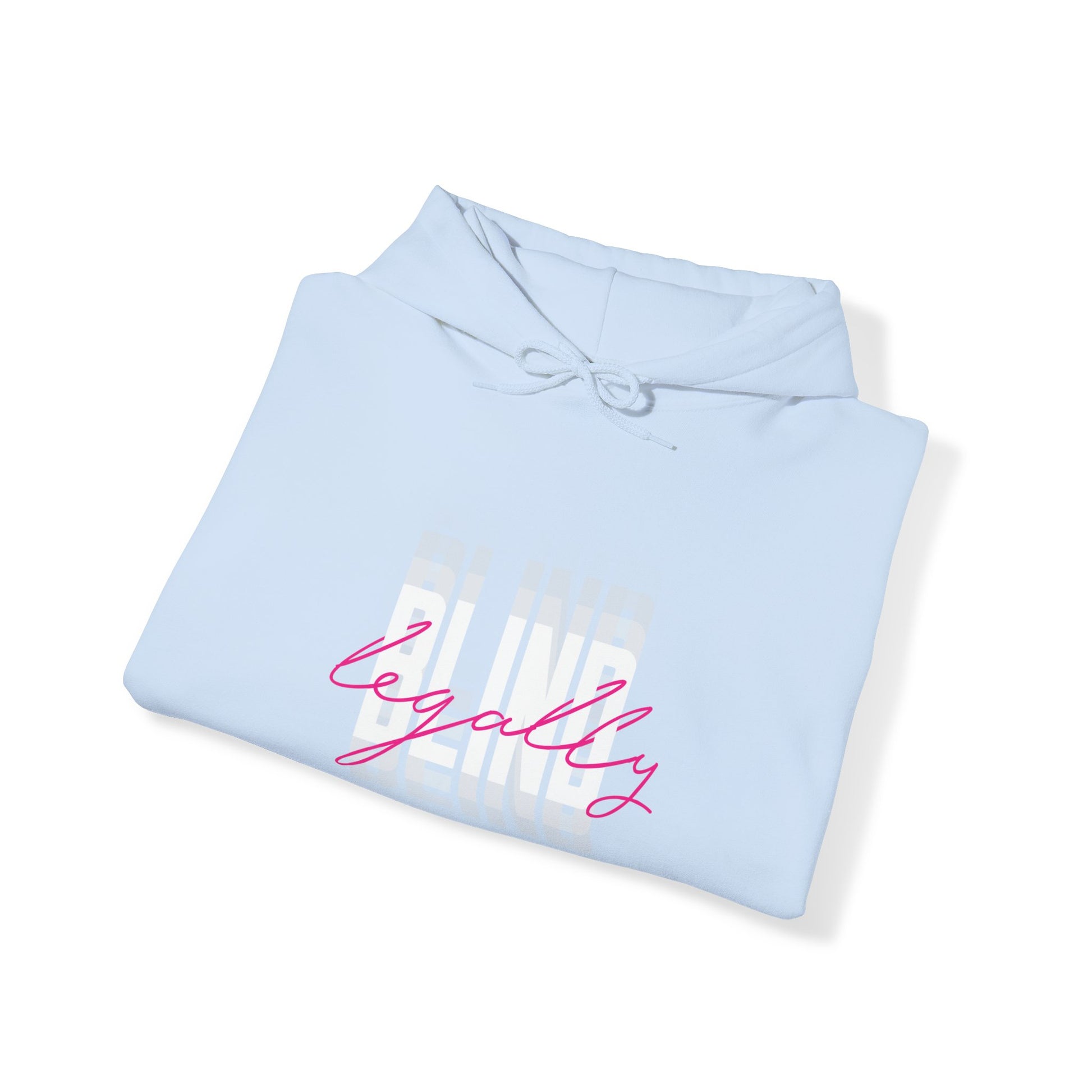 Legally Blind (Blurry) w/ pink- Unisex Heavy Blend™ Hooded Sweatshirt