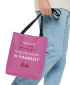 Pink Reversible Blind Girl Tote Bag