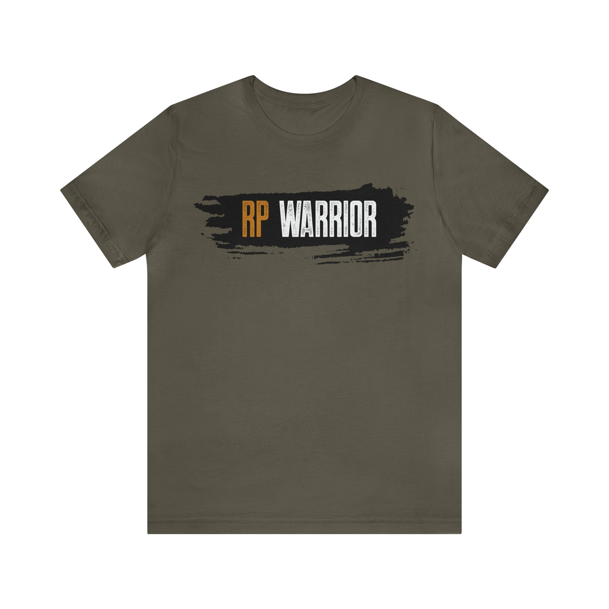 RP Warrior w/ black paint marks- Unisex Jersey Short Sleeve Tee