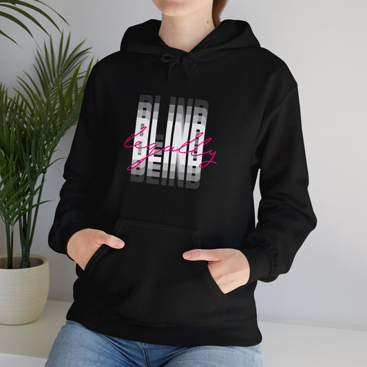 Legally Blind (Blurry) w/ pink- Hoodie