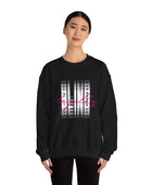 Legally Blind (pink)- Unisex Heavy Blend™ Crewneck Sweatshirt