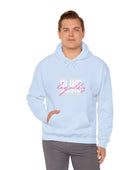 Legally Blind (Blurry) w/ pink- Unisex Heavy Blend™ Hooded Sweatshirt