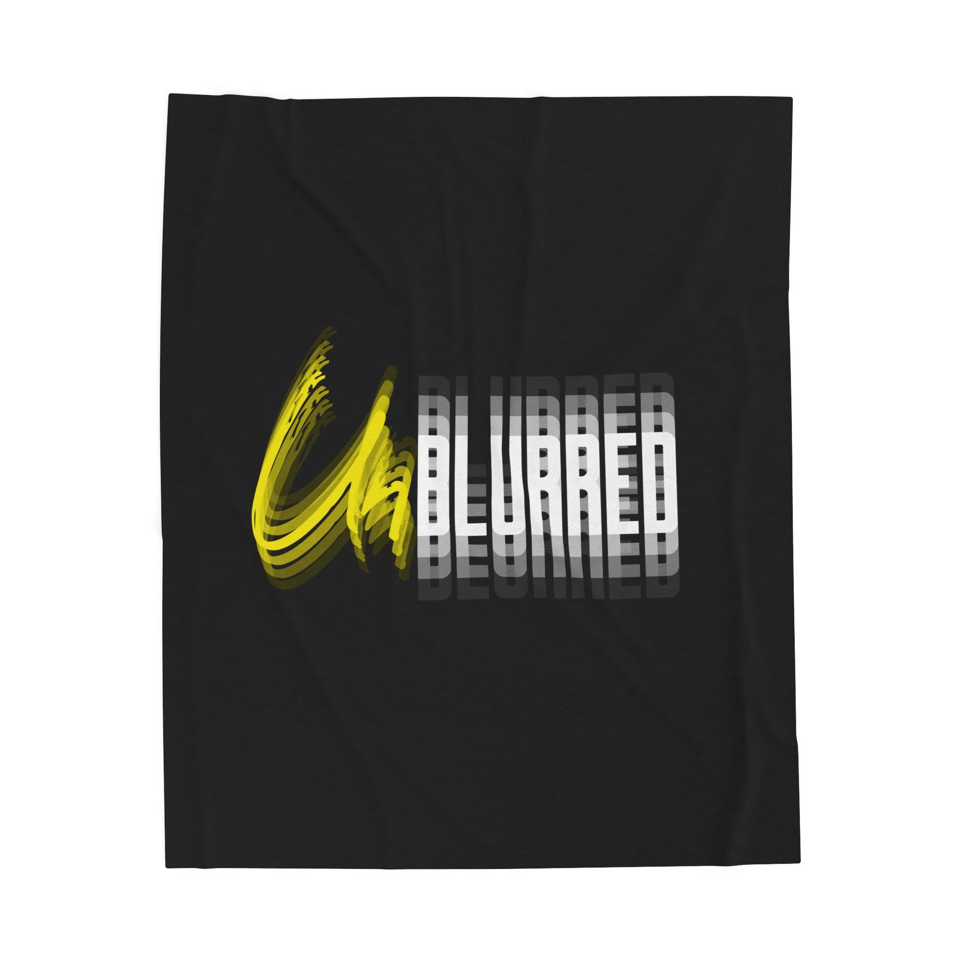Plush Blanket - Unblurred (blurry) Design