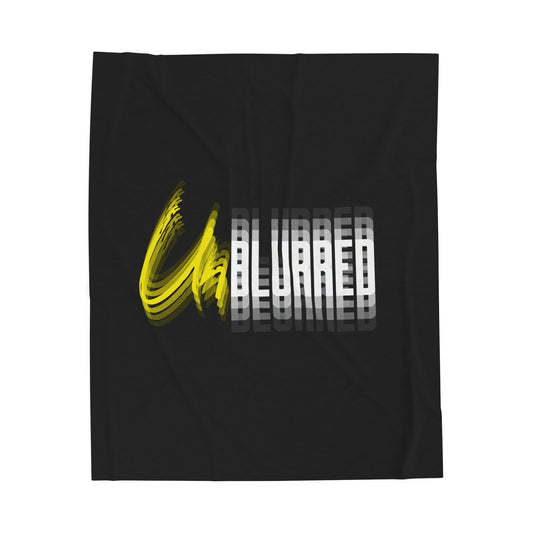 Plush Blanket - Unblurred (blurry) Design