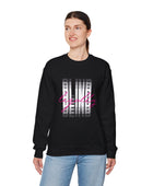 Legally Blind (pink)- Unisex Heavy Blend™ Crewneck Sweatshirt