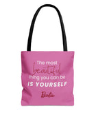 Pink Reversible Blind Girl Tote Bag