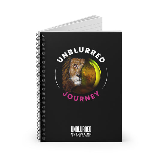 Unblurred Journey: Spiral Journal/Notebook