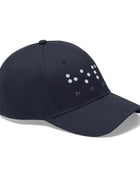 Hope (White Braille Dots) - Unisex Twill Cap