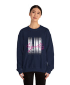Legally Blind (pink)- Unisex Heavy Blend™ Crewneck Sweatshirt