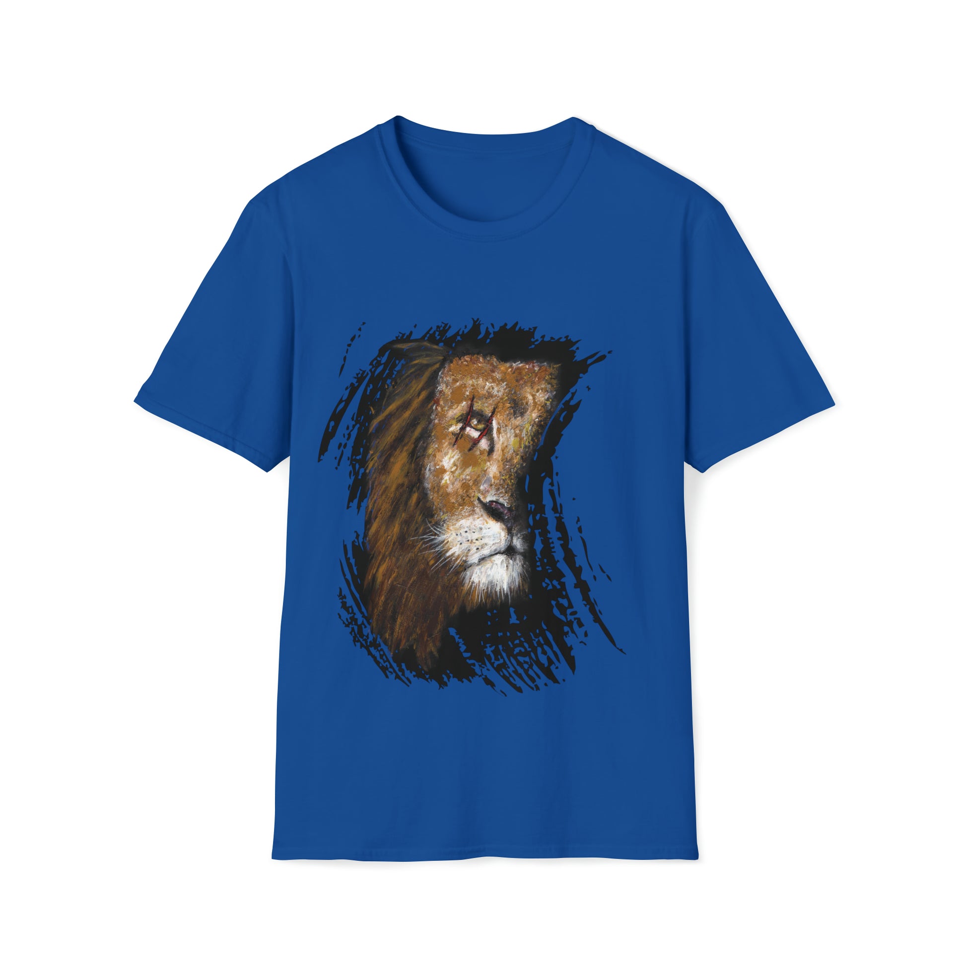 Lion  Art Unisex Softstyle T-Shirt