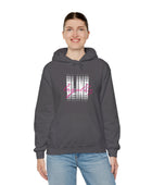 Legally Blind (Blurry) w/ pink- Unisex Heavy Blend™ Hooded Sweatshirt