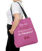 Pink Reversible Blind Girl Tote Bag