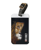 Unblurred Warrior Lion Luggage Tag