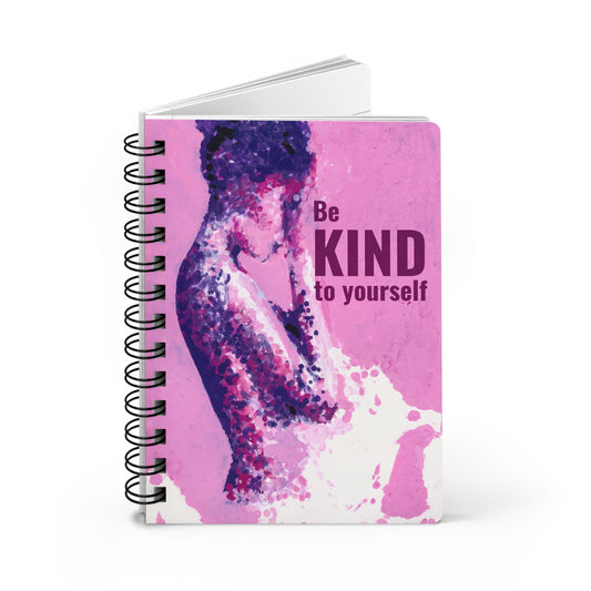 Pink “be kind” Spiral Journal/Notebook