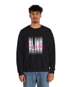 Legally Blind (pink)- Unisex Heavy Blend™ Crewneck Sweatshirt