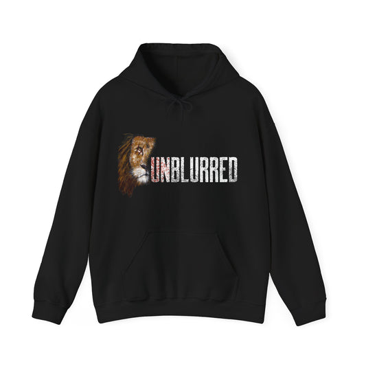 Unblurred Warrior Lion w/ red-Hoodie