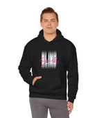 Legally Blind (Blurry) w/ pink- Unisex Heavy Blend™ Hooded Sweatshirt