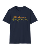 Blindness is a spectrum - Unisex Softstyle T-Shirt