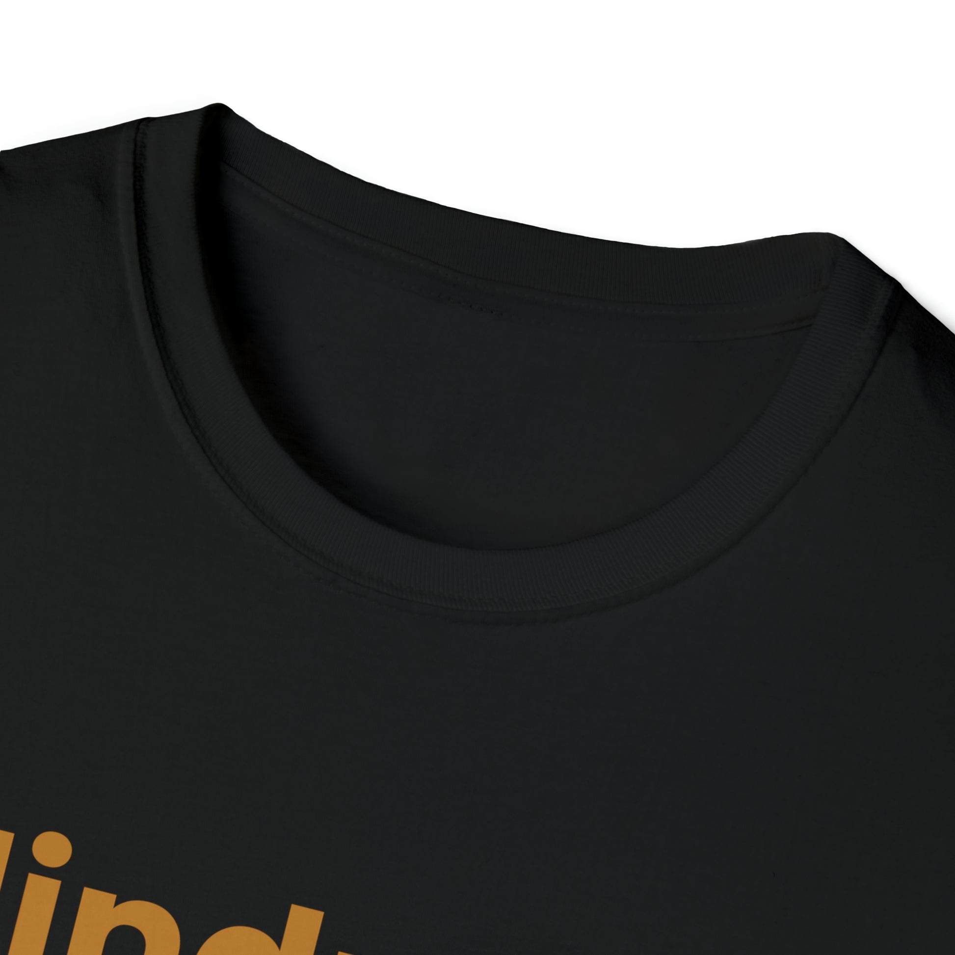 Blindness is a spectrum Robin bird- Unisex Softstyle T-Shirt