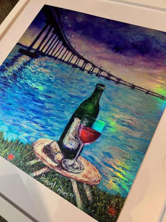 Coronado Bridge Holofoil Print