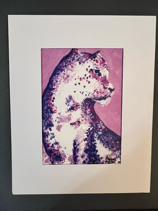 5 x 7 Rosey Spots ( Leopard )