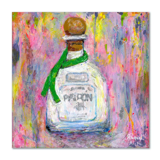 Patron Silver Tequila Bottle